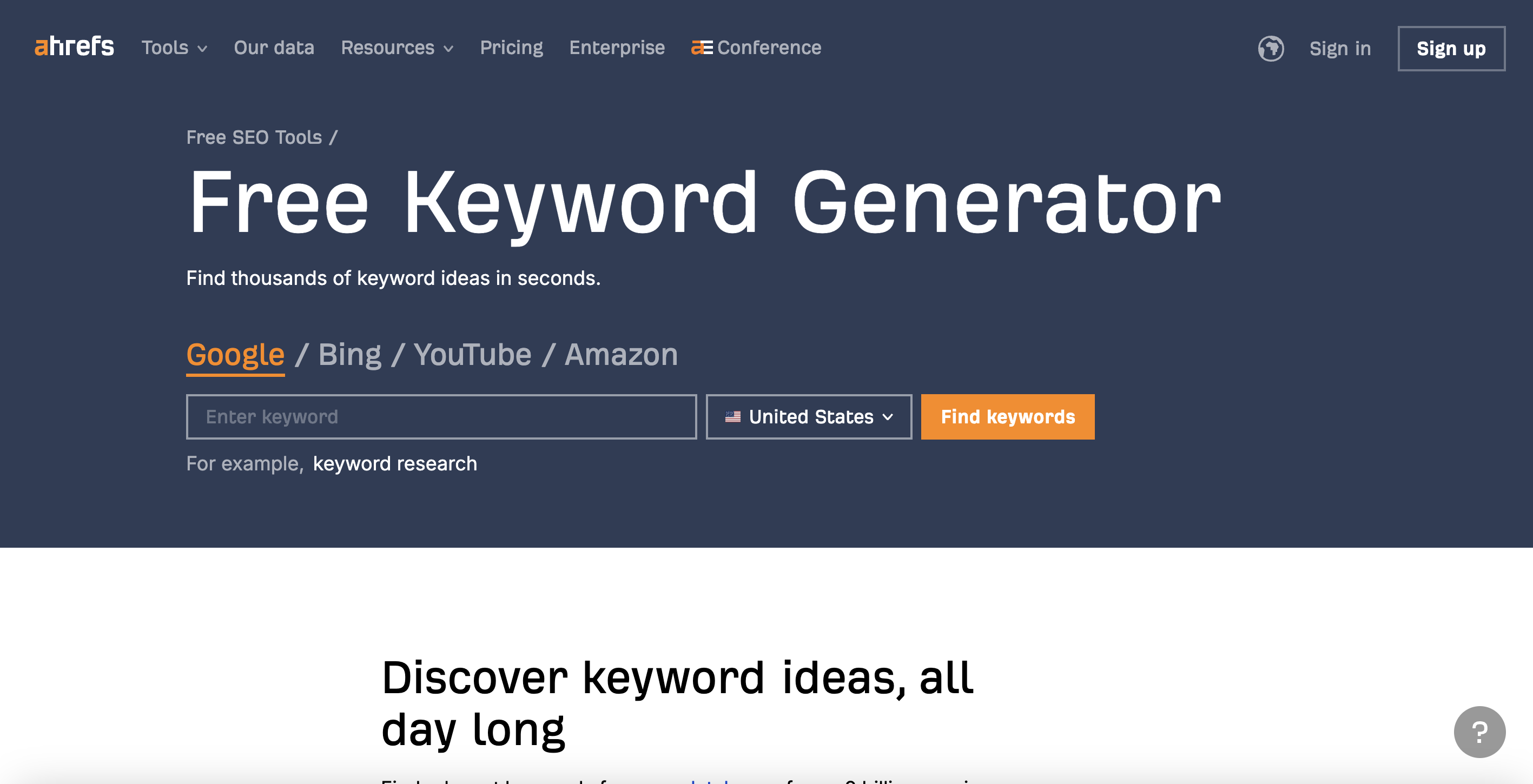 ahrefs-keyword-generator